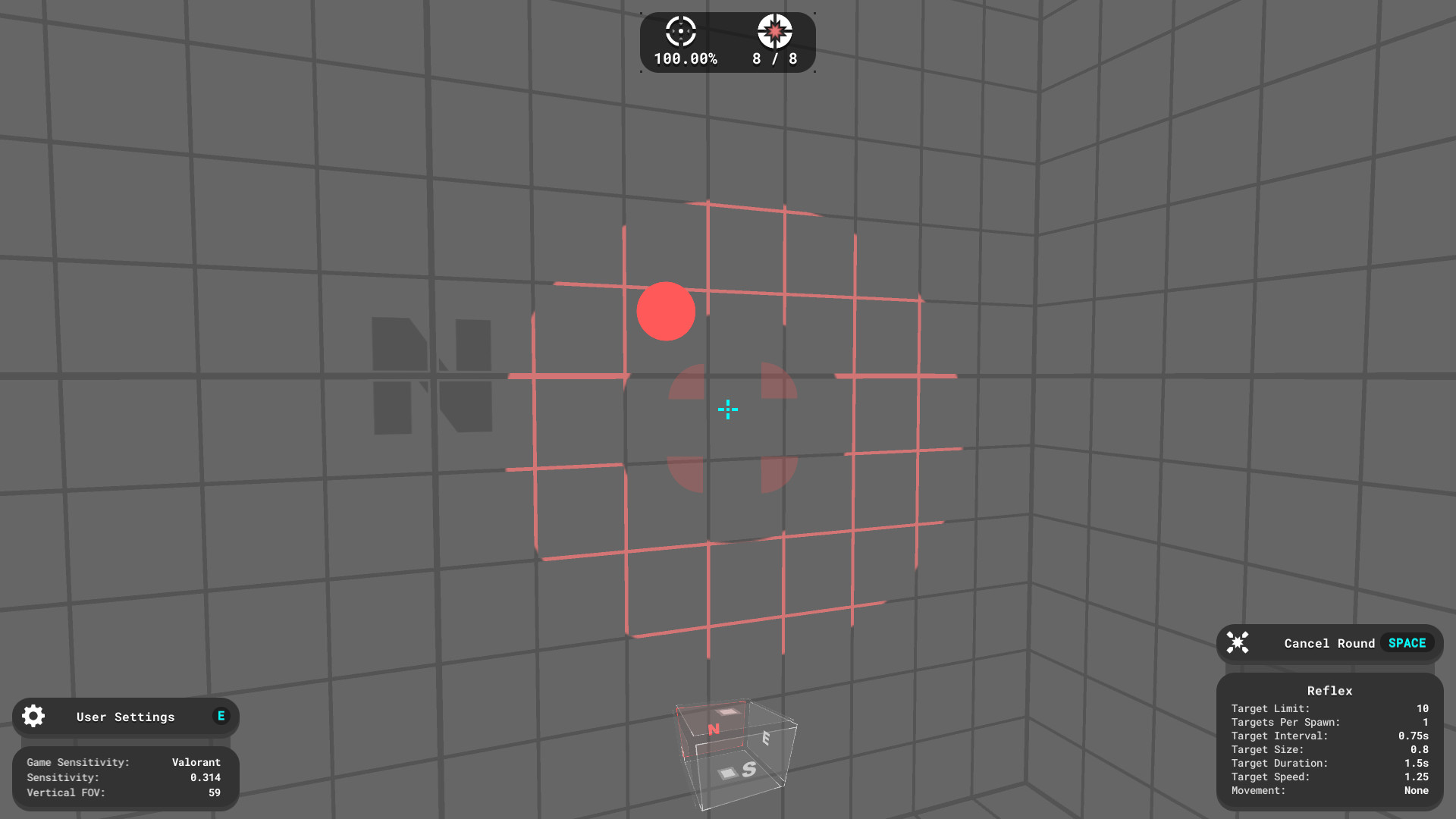 FPS枪法入门：简易瞄准训练/Simple FPS Aim Trainer